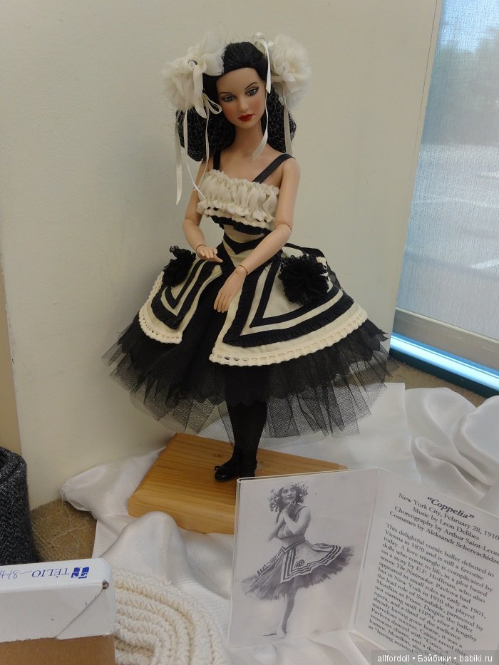 Мой друг Peggy Turchette - балерина Анна Павлова - куклы Robert Tonner - Сезон №4 (фото 9)