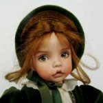 Николь - молд Dianna Effner - Набор фарфоровых частей