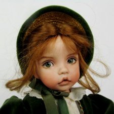 Николь - молд Dianna Effner - Набор фарфоровых частей