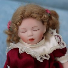 Спящая малышка от Kathy Hippensteel – Ashton Drake Gallery – 1995