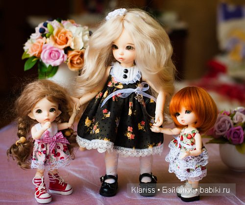 Летние сестрички. Платья для кукол БЖД (фото 4)