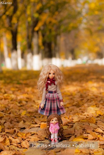Осенняя прогулка | Бэйбики Осенняя прогулка — Куклы Fairyland (ФэйриЛэнд): BJD (БЖД) (фото 8)