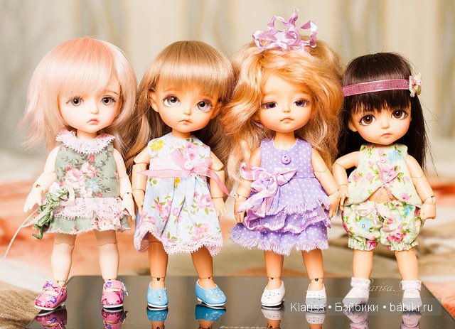 Малышки эльфики от Latidoll