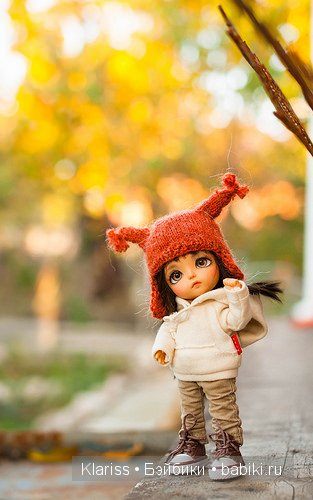Осенняя прогулка | Бэйбики Осенняя прогулка — Куклы Latidoll (Лати): BJD (БЖД) (фото 5)