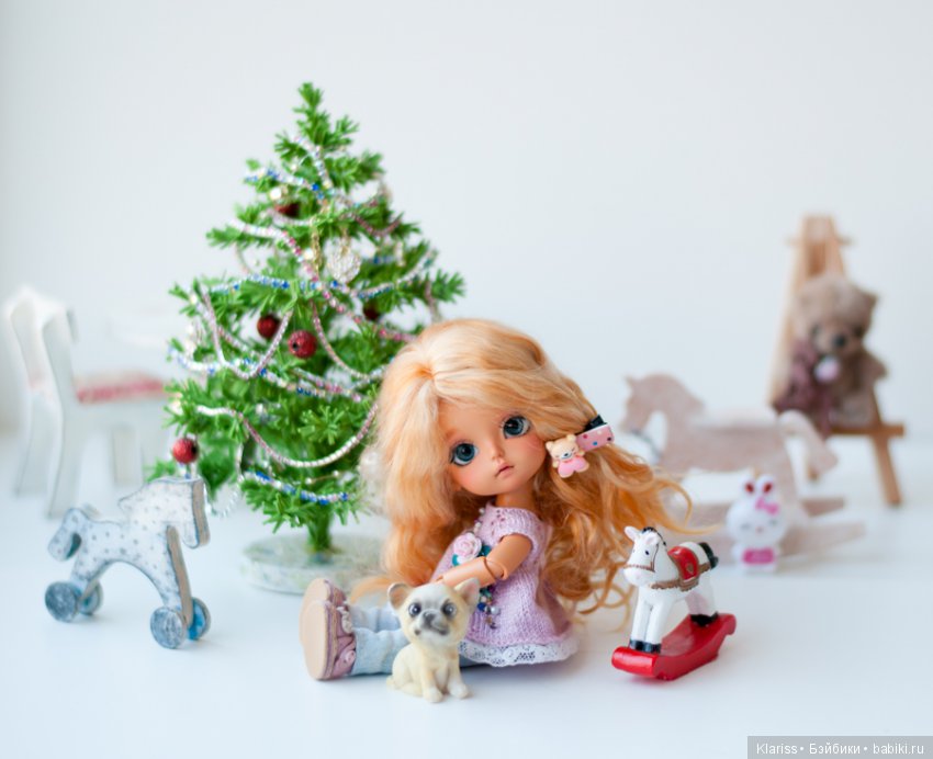 Немного новогодних кукол | Бэйбики Немного новогодних кукол — Куклы Latidoll (Лати): BJD (БЖД) (фото 9)