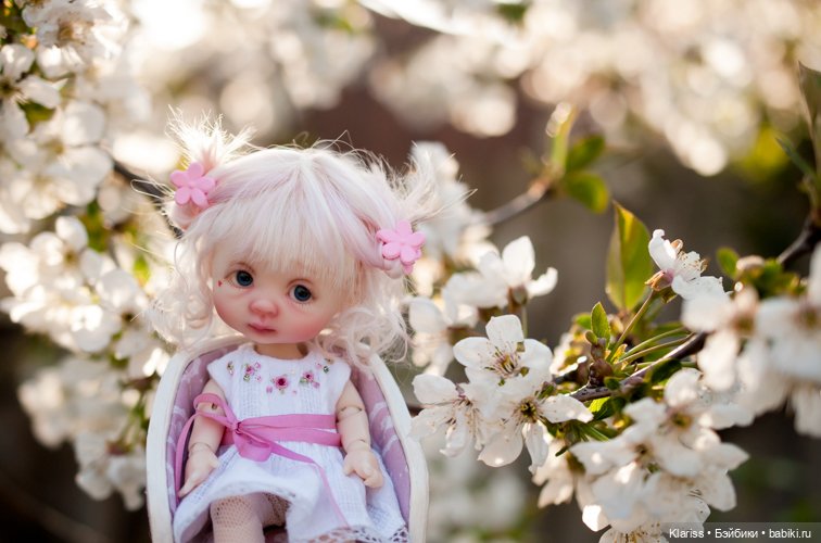 Аришка и весна — Куклы Nikki Britt (Никки Бритт): авторские BJD (БЖД)