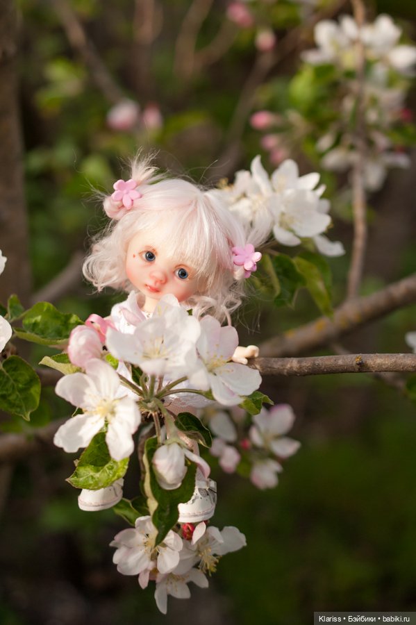 Аришка и весна — Куклы Nikki Britt (Никки Бритт): авторские BJD (БЖД)