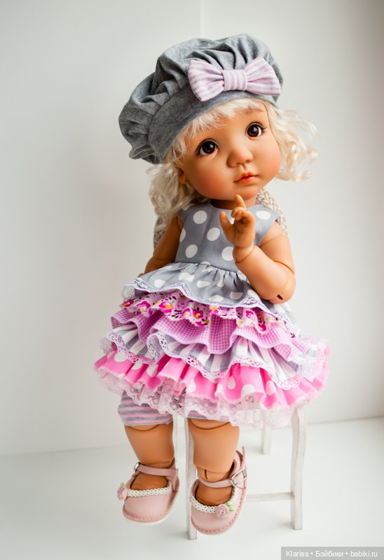 Большая кукла - маленькая девочка Мае (фото 10)