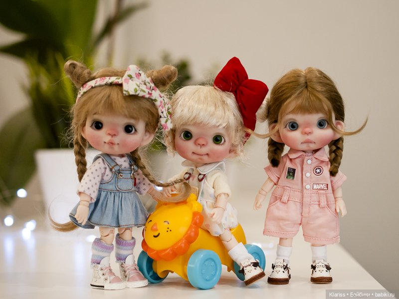Мои новые самые маленькие куклы (фото 10)