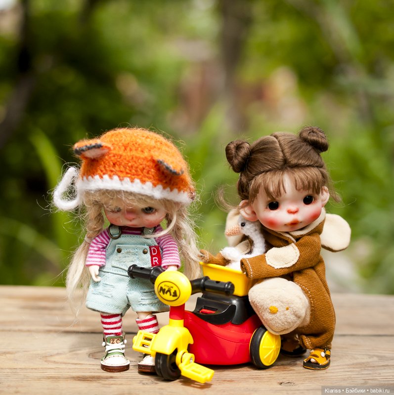 Мои новые самые маленькие куклы (фото 6)