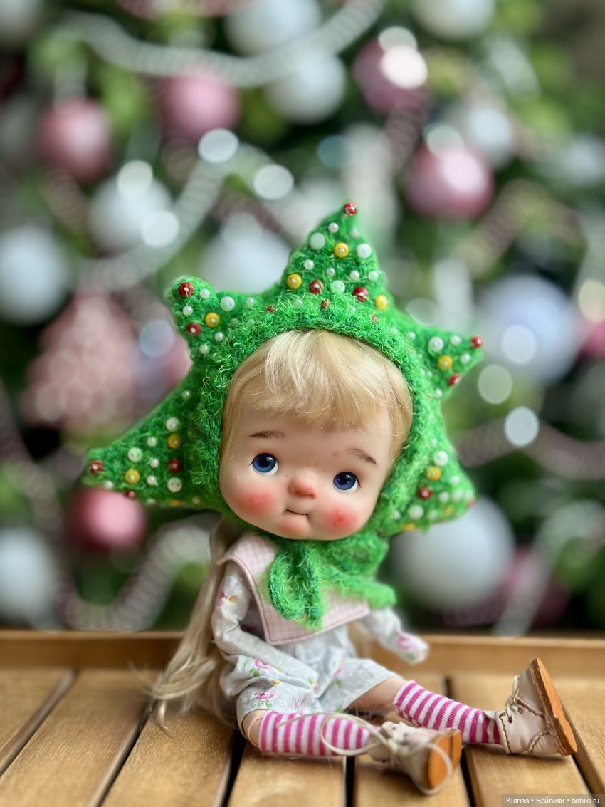 Новогодние пупсы — Куклы Qbaby (Кьюбейби) Rodgerdoll: для тела Ob11 (фото 2)