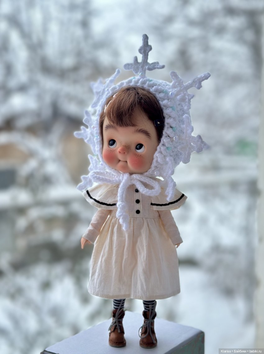 Новогодние пупсы — Куклы Qbaby (Кьюбейби) Rodgerdoll: для тела Ob11 (фото 3)