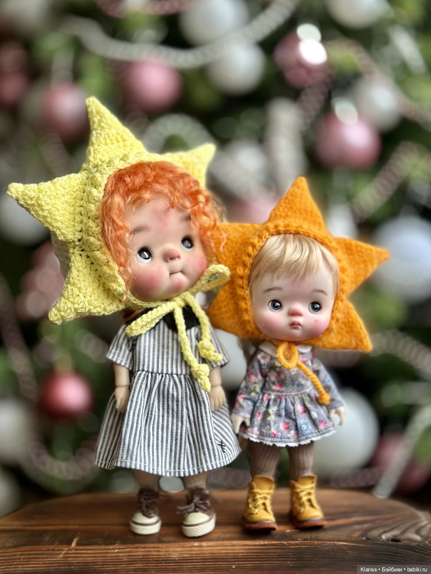 Новогодние пупсы — Куклы Qbaby (Кьюбейби) Rodgerdoll: для тела Ob11 (фото 5)