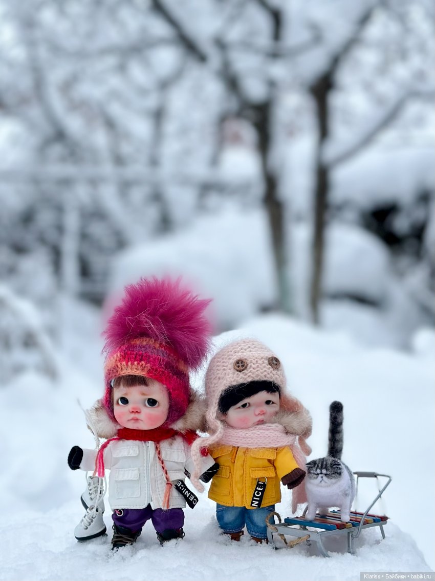 Зимние забавы — Авторские шарнирные куклы своими руками: лепка (фото 2)