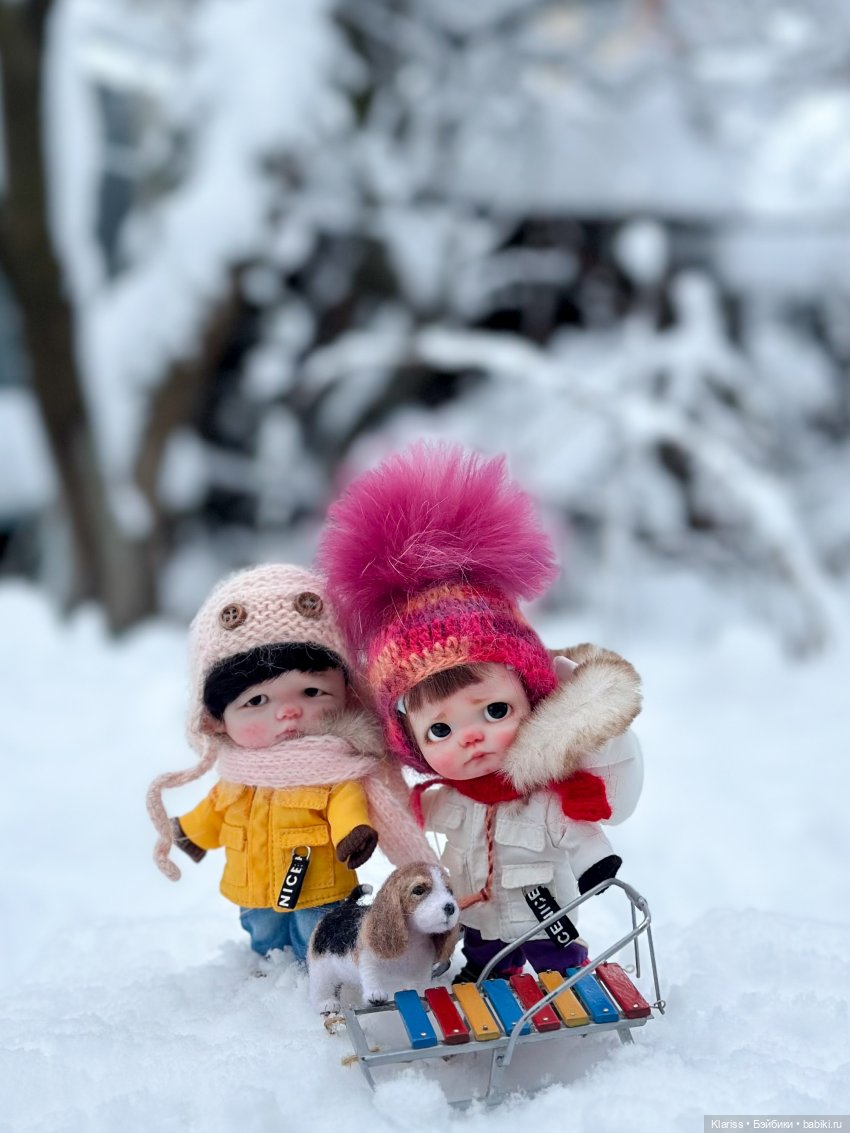 Зимние забавы — Авторские шарнирные куклы своими руками: лепка (фото 4)