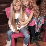 Мои долгожданные девочки Монья и Ла Мей, Annette Himstedt!