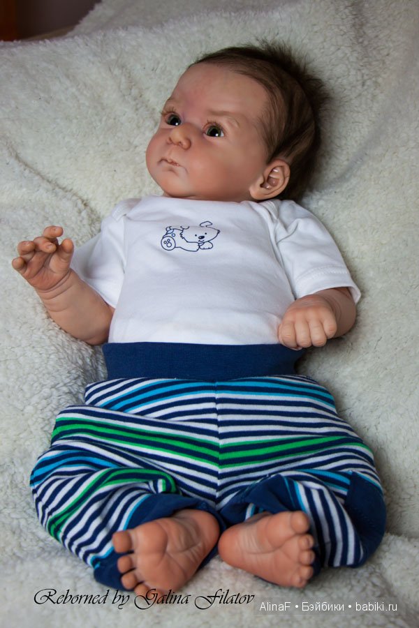 Вот и мой Матис родился! Кукла-реборн Галины Филатовой (фото 10)