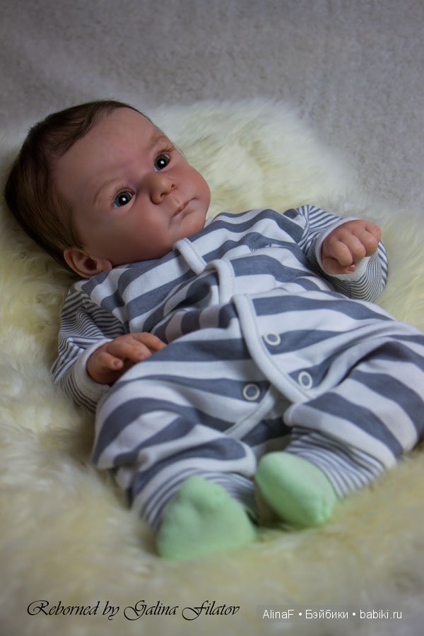 Вот и мой Матис родился! Кукла-реборн Галины Филатовой