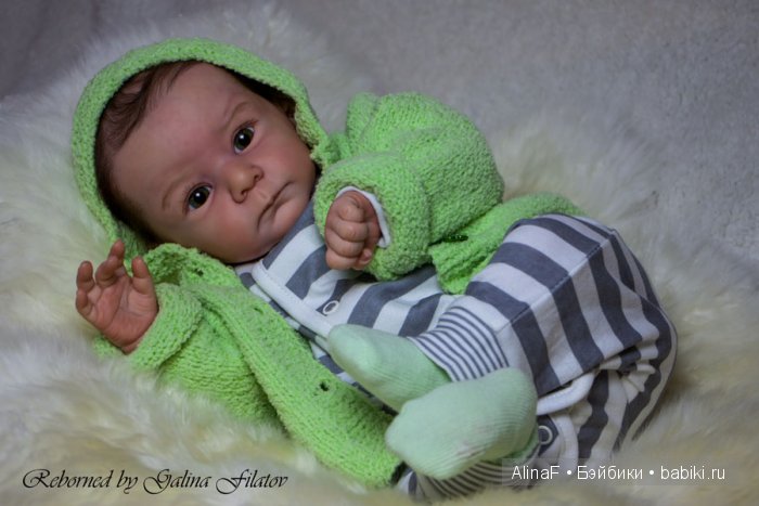 Вот и мой Матис родился! Кукла-реборн Галины Филатовой