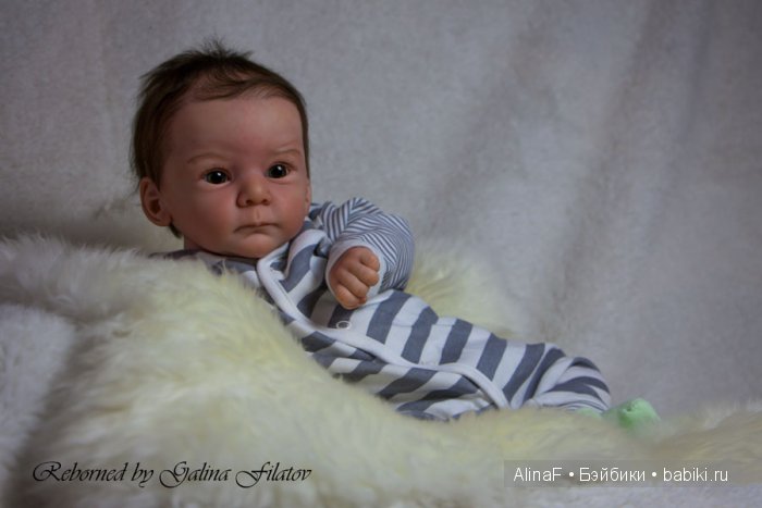 Вот и мой Матис родился! Кукла-реборн Галины Филатовой