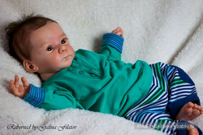 Вот и мой Матис родился! Кукла-реборн Галины Филатовой