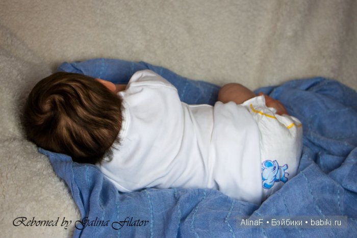 Вот и мой Матис родился! Кукла-реборн Галины Филатовой (фото 9)