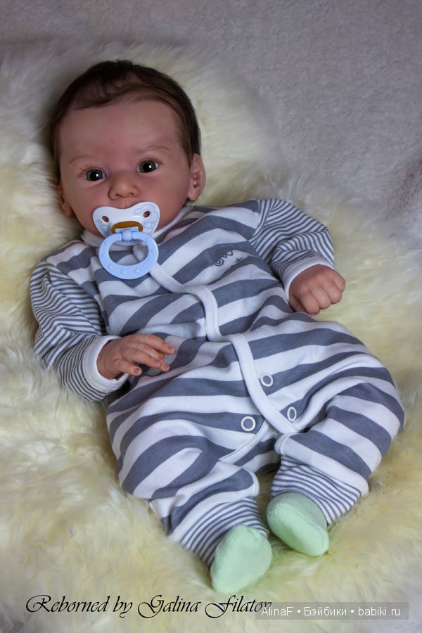 Вот и мой Матис родился! Кукла-реборн Галины Филатовой