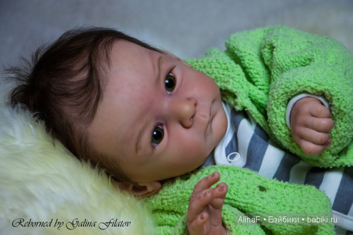 Вот и мой Матис родился! Кукла-реборн Галины Филатовой