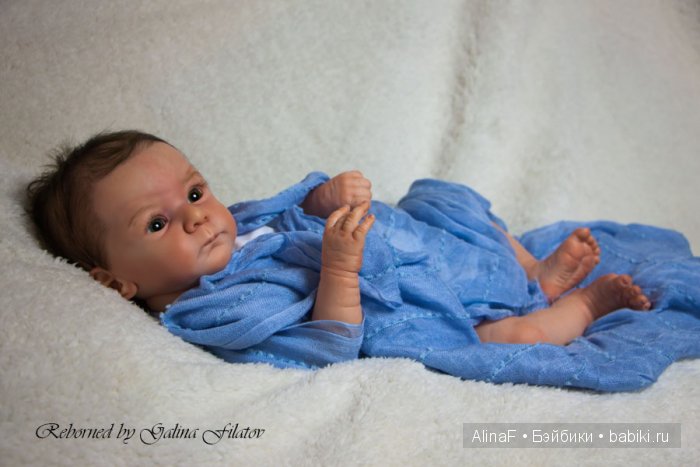 Вот и мой Матис родился! Кукла-реборн Галины Филатовой (фото 2)