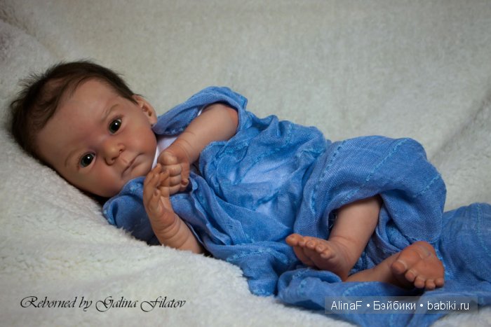 Вот и мой Матис родился! Кукла-реборн Галины Филатовой (фото 3)