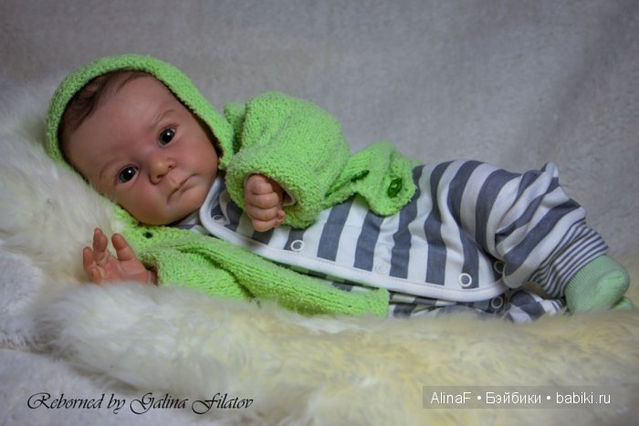 Вот и мой Матис родился! Кукла-реборн Галины Филатовой