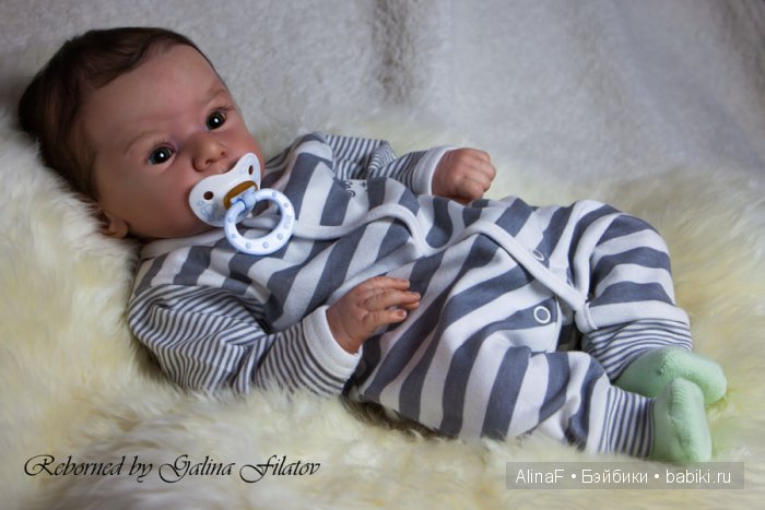 Вот и мой Матис родился! Кукла-реборн Галины Филатовой