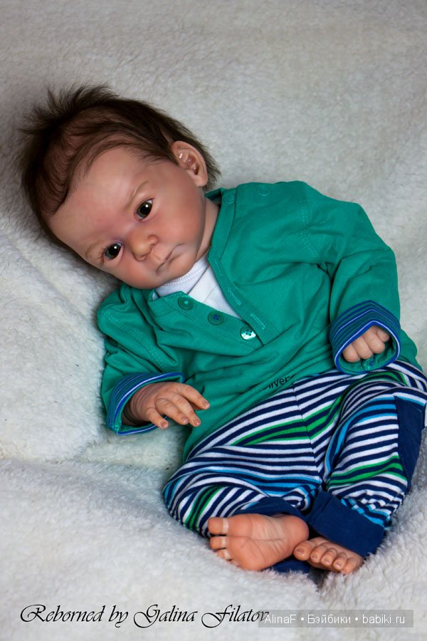Вот и мой Матис родился! Кукла-реборн Галины Филатовой