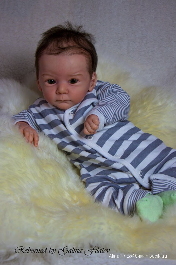 Вот и мой Матис родился! Кукла-реборн Галины Филатовой