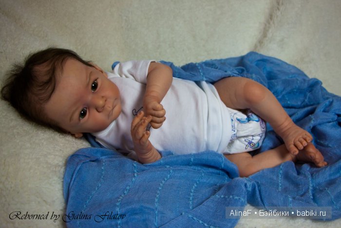 Вот и мой Матис родился! Кукла-реборн Галины Филатовой (фото 7)