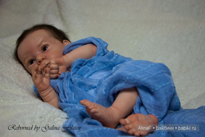Вот и мой Матис родился! Кукла-реборн Галины Филатовой (фото 5)