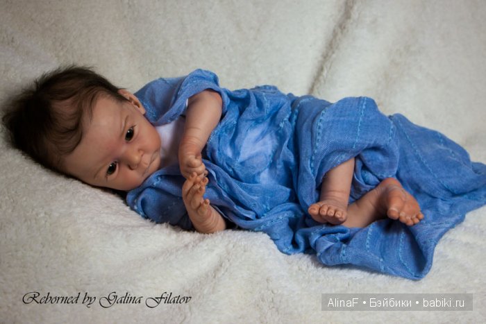 Вот и мой Матис родился! Кукла-реборн Галины Филатовой (фото 4)