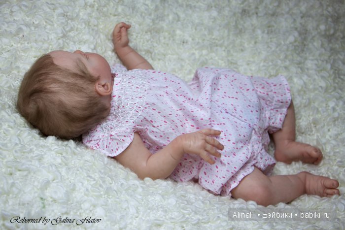 Настенька. Малышка-реборн Галины Филатовой (фото 6)