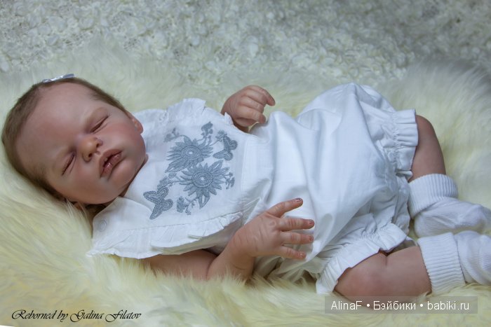 Настенька. Малышка-реборн Галины Филатовой (фото 9)