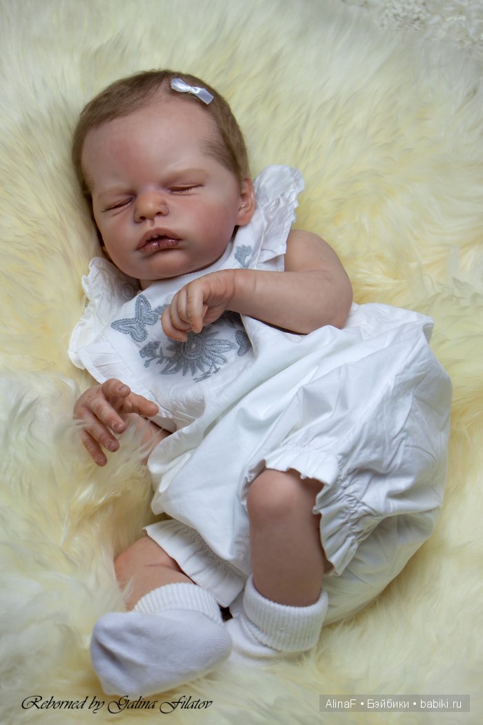 Настенька. Малышка-реборн Галины Филатовой