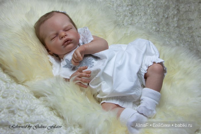 Настенька. Малышка-реборн Галины Филатовой
