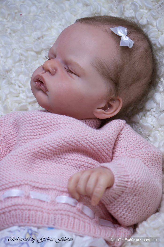 Настенька. Малышка-реборн Галины Филатовой