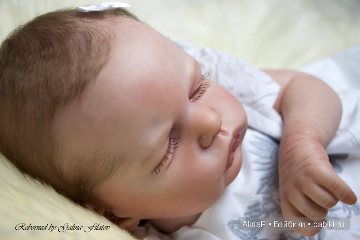 Настенька. Малышка-реборн Галины Филатовой (фото 7)