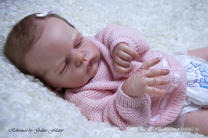 Настенька. Малышка-реборн Галины Филатовой (фото 4)