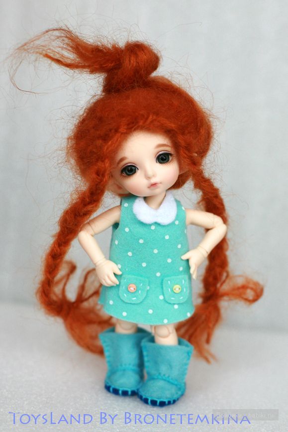 Угги, Обувь на кукол БЖД, Пуки фи, хендмейд, Агаша