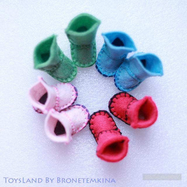 Обувь на кукол БЖД, Пуки фи