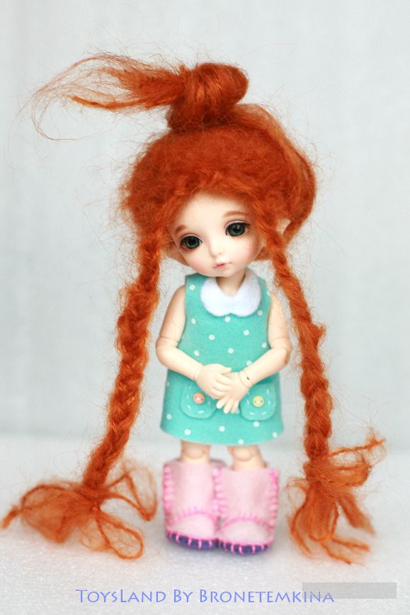 Угги, Обувь на кукол БЖД, Пуки фи, хендмейд, Агаша