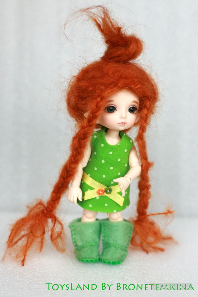 Угги, Обувь на кукол БЖД, Пуки фи, хендмейд, Агаша