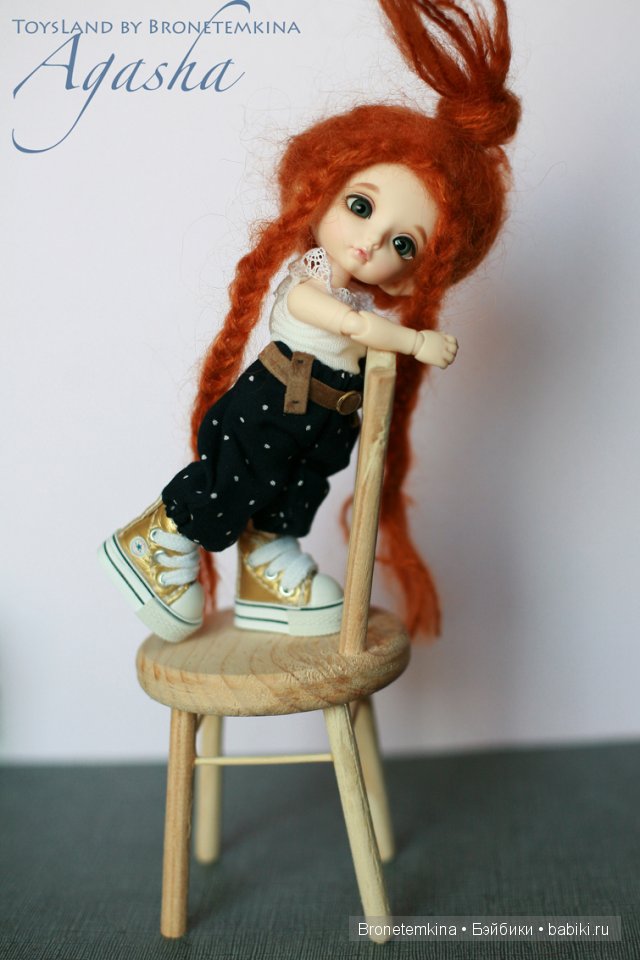 Агаша, бжд, шарнирная кукла,  Bronetemkina