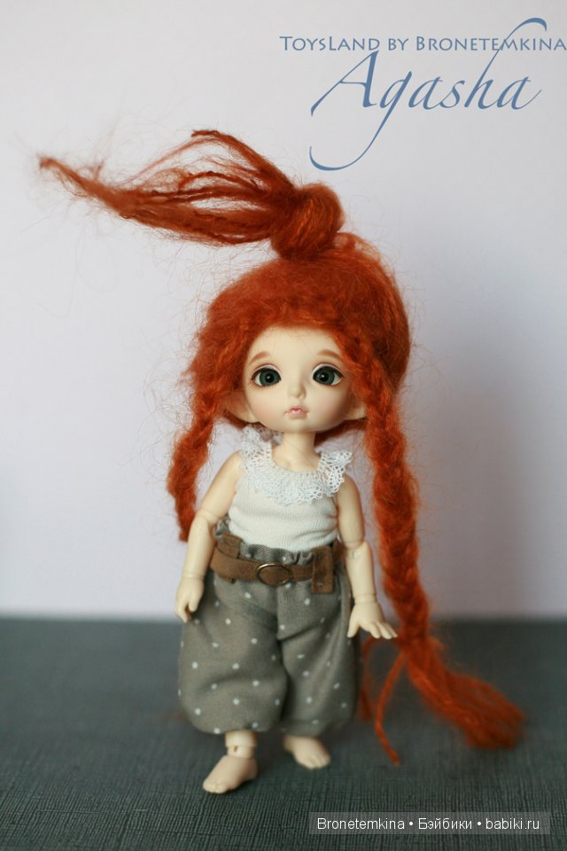 Агаша, бжд, шарнирная кукла,  Bronetemkina